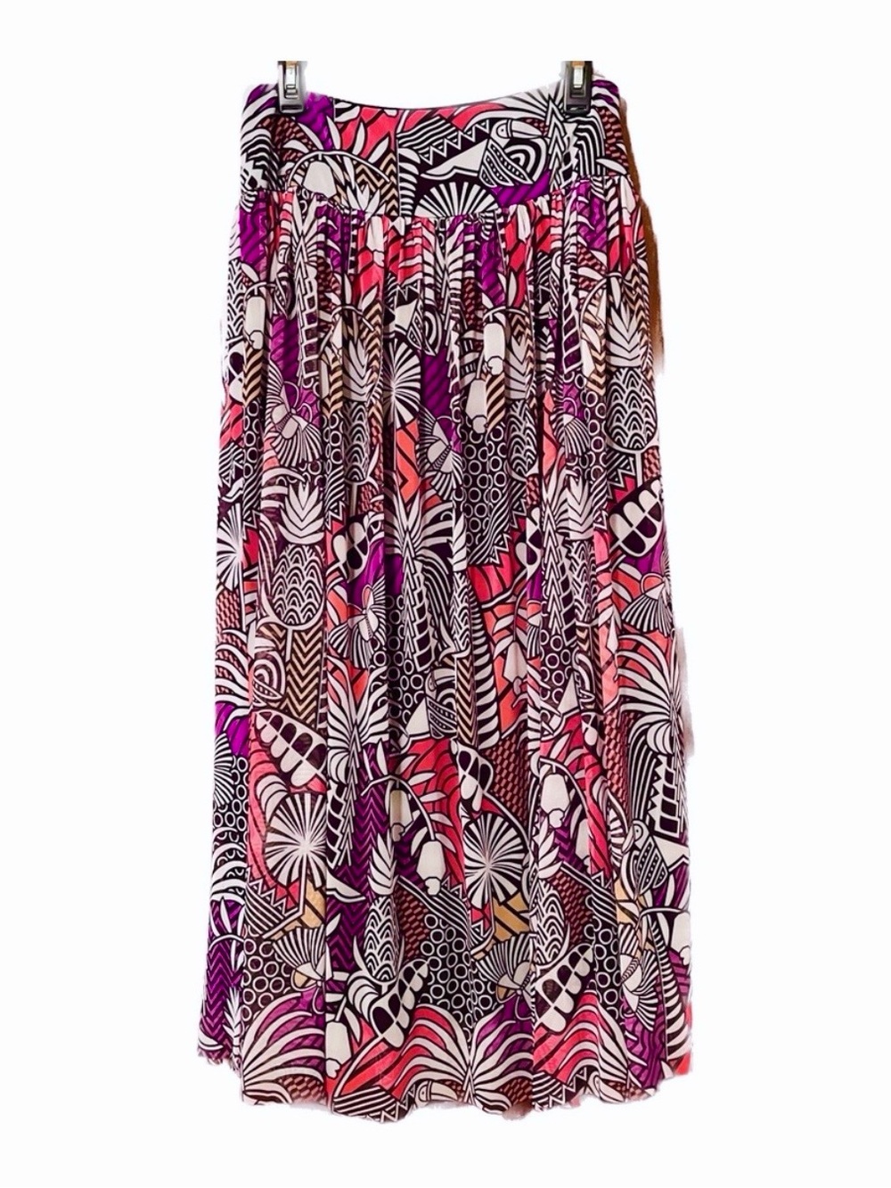 Farm Rio Anthropologie Tropical Print Maxi Skirt - Picture 3 of 11